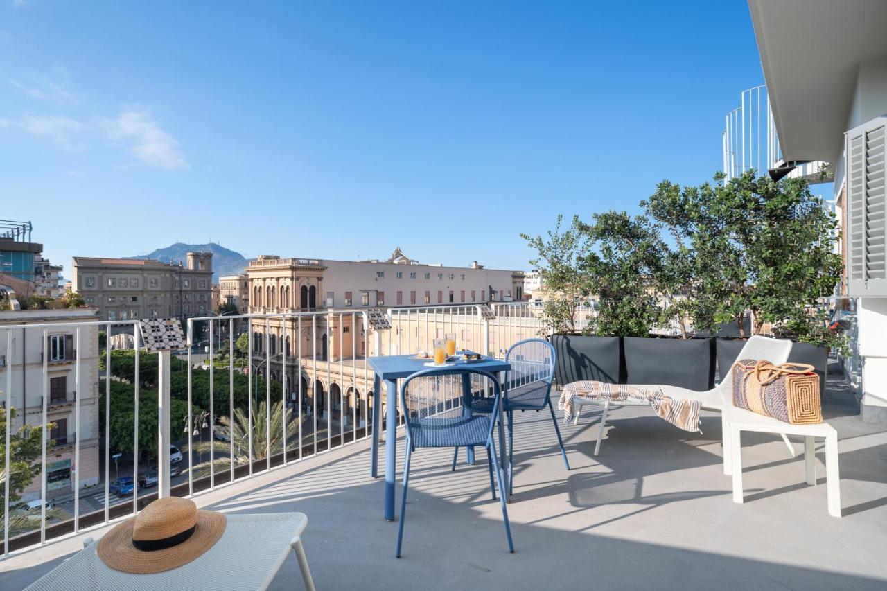 Attico 37 - Queen Room Con Terrazza Privata Palermo Dış mekan fotoğraf