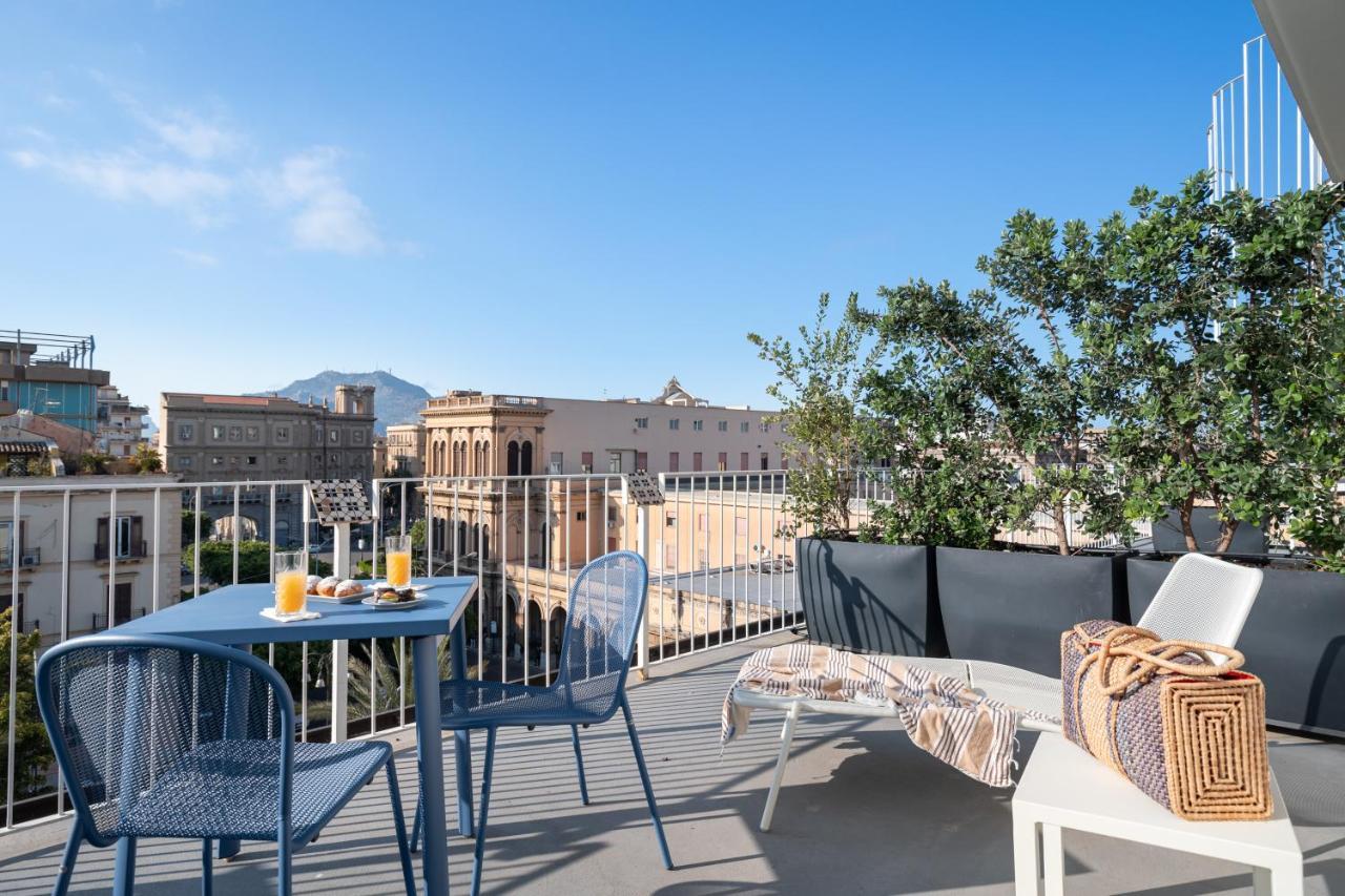 Attico 37 - Queen Room Con Terrazza Privata Palermo Dış mekan fotoğraf